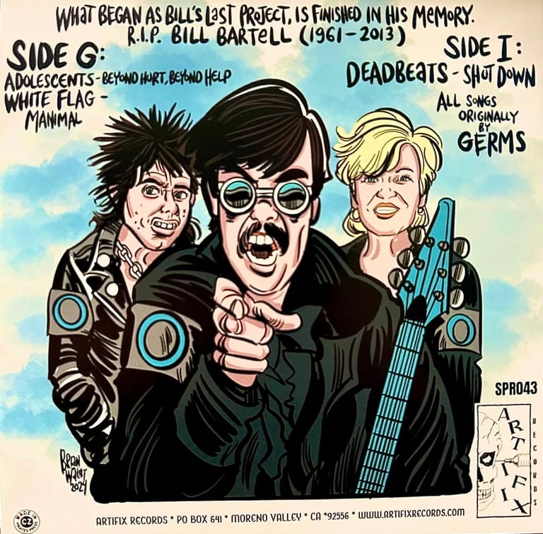 Image of va - "A Smaller Circle Of Friends" 7"
