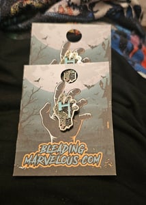 Image of HorrorCon UK 10 year anniversary pin