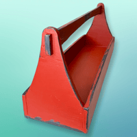 Image 2 of Classic Wooden Toolbox