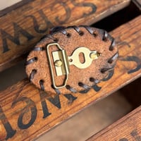 Image 7 of Original Tom Fugle Good Times Leather Belt Buckles
