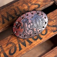 Image 6 of Original Tom Fugle Good Times Leather Belt Buckles