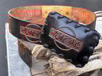 Image 6 of Original Tom Fugle Datsun Leather Belt and Buckle