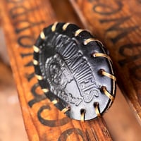 Image 2 of Original Tom Fugle Jack Daniels Leather Belt Buckle