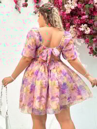 Image 1 of Pastel Floral Bow