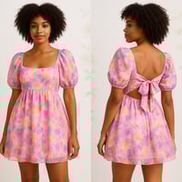 Image 2 of Pastel Floral Bow