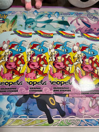 Neopets Holographic Stickers