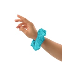 Image 9 of Turquoise Birdbath Hair Scrunchie