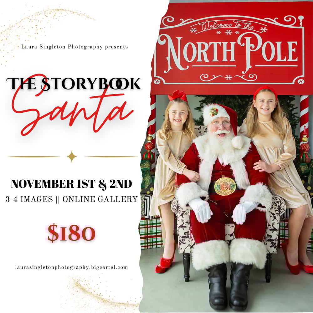 Image of 2025 Storybook Santa Sessions