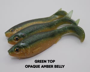 Image of 4.5" Swimbait Split Belly (3 Pack) Assorted colors