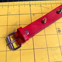 Image 4 of Red Spike Choker