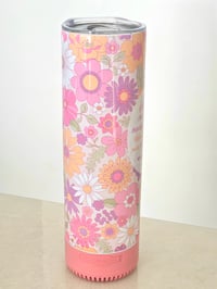 Image 3 of He Dresses The Lilies Tumbler with Bluetooth Speaker
