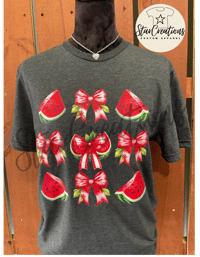 Watermelon Coquette Bows