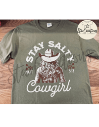 Stay Salty Cowgirl Matt 5:13