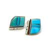 Turquoise Wing Stud Earrings
