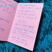 Image 2 of I'm not okay but that's okay - physical mini zine