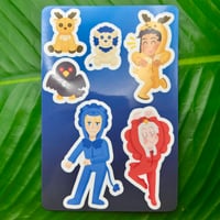 Three Houses Sleepover Sticker Sheet