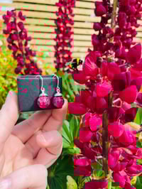 Peony Globe Earrings