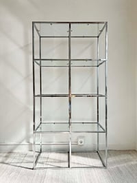 Image 4 of ESTANTERIA VINTAGE CROMADA (3), AÑOS 80