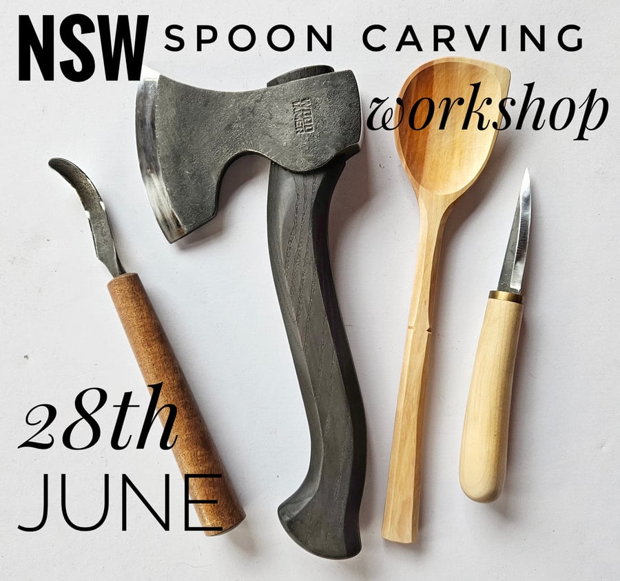 Image of NSW Central Coast Spooncarving Workshop 28th June 2025