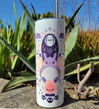 Image 1 of Gobelet isotherme Inspi ghibli 600ml avec paille