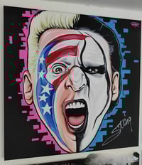 Sting Signed Painting