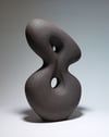 Black Abstract Sculpture Untitled 228