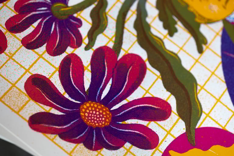 Kairos Creature Club // Screenprinted Gig poster Image 4