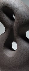 Black Abstract Sculpture Untitled 228