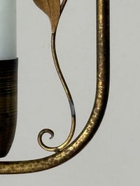 Image 6 of Swedish Pendant Light with Leaf Decoration
