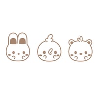 Image 1 of Dachi Trio Self Inking Stamps