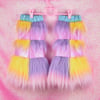 FuturistiCuties fluffy legwarmers *multipastel* ♡M/L♡