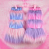 FuturistiCuties fluffy legwarmers *pink/lilac* ♡XS/S♡ 