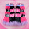 FuturistiCuties fluffy legwarmers *pastel goth* ♡XL♡