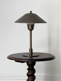Image 1 of Brass and Glass Table Lamp, Denmark II