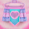 Magical Power of Sparkle Love skirt ♡L♡