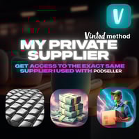 PRIVATE SUPPLIER + VINTED METHOD 