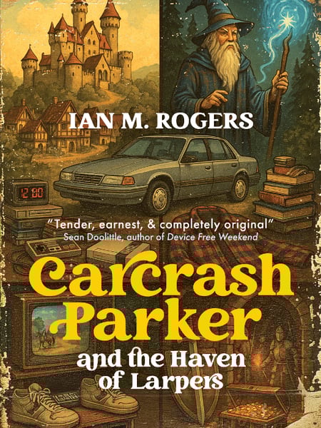 Image of PRE-ORDER: Carcrash Parker and the Haven of Larpers SIGNED Copy