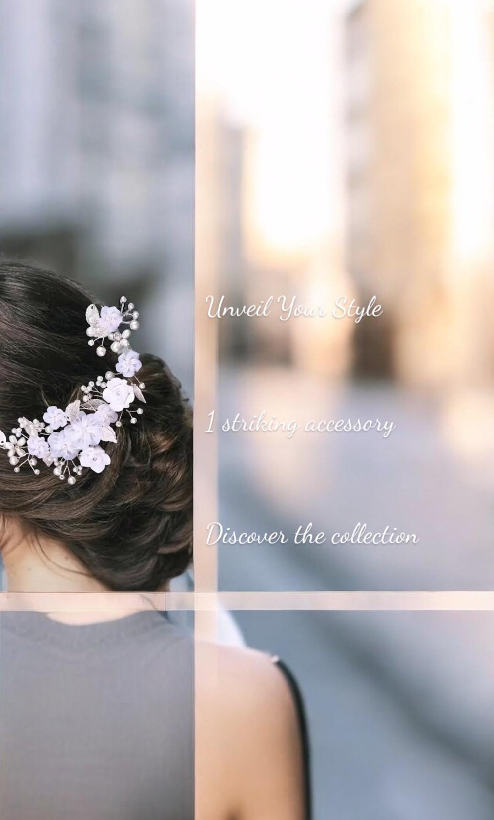 Image of Bridal Hair Vine| Wedding Headpiece|Elegant Bride Hair