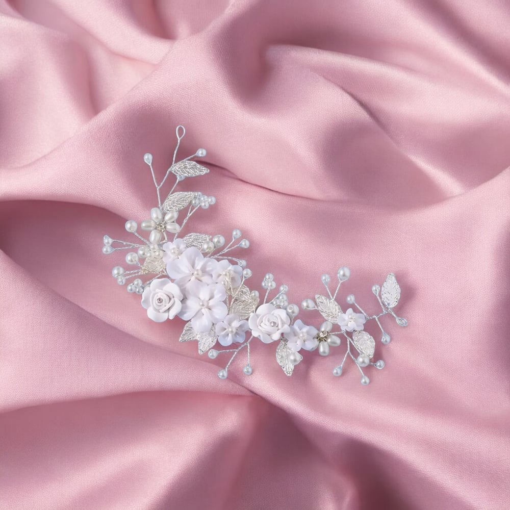 Image of Bridal Hair Vine| Wedding Headpiece|Elegant Bride Hair