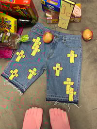Image 1 of CHROME PLANK JORTS