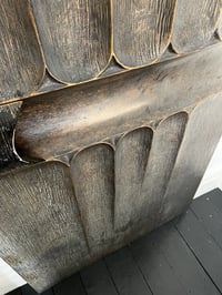 Image 5 of Brutalist Aluminium Door Panel with Antique Bronze Finish
