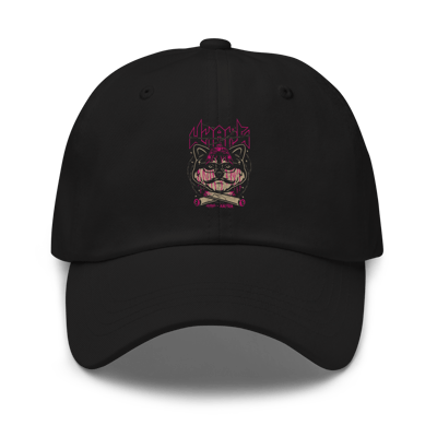 Image of WHANG X AKIRA - Tale of the Psycho Samurai Dad hat pink