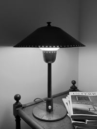 Image 7 of Brass and Glass Table Lamp, Denmark I