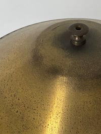 Image 4 of Brass and Glass Table Lamp, Denmark I