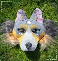 Australian Shepard Dog Mask 