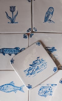 Image 2 of Wildlife Tile- made to order 