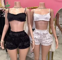 Image 4 of 2 Piece Ruched Shorts Set 
