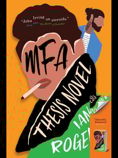 Image of MFA Thesis Novel SIGNED Copy with Bookmark