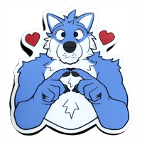 Bashful Guy - Sticker