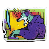 Gamer Rage - Sticker